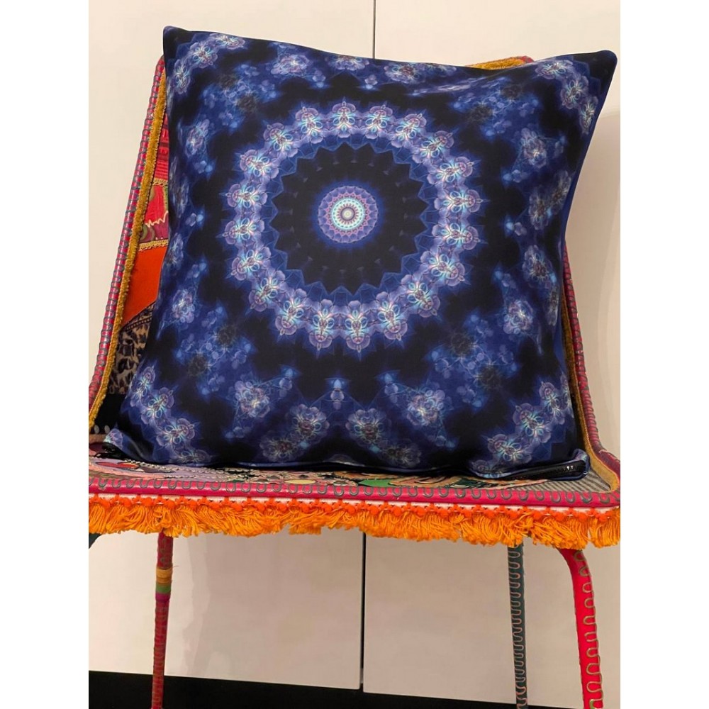 Mandala Azul Electrico