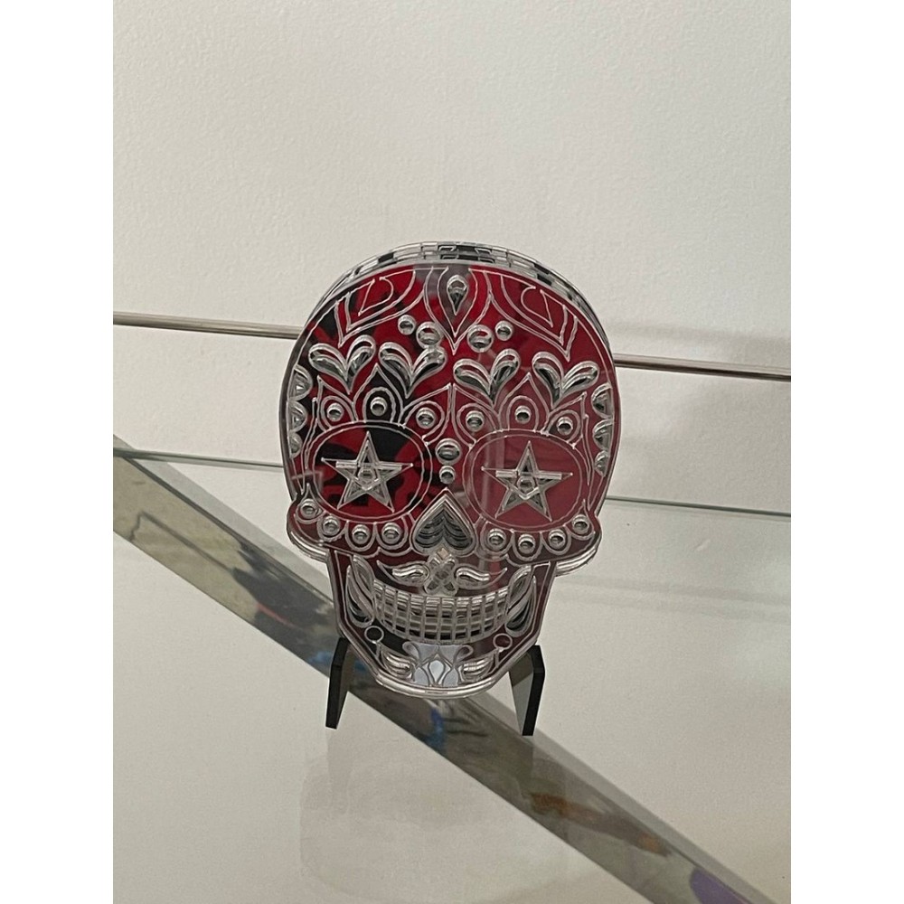 4 Calavera Plateada